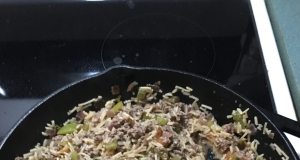 Mexican Rice & Beef Tacos