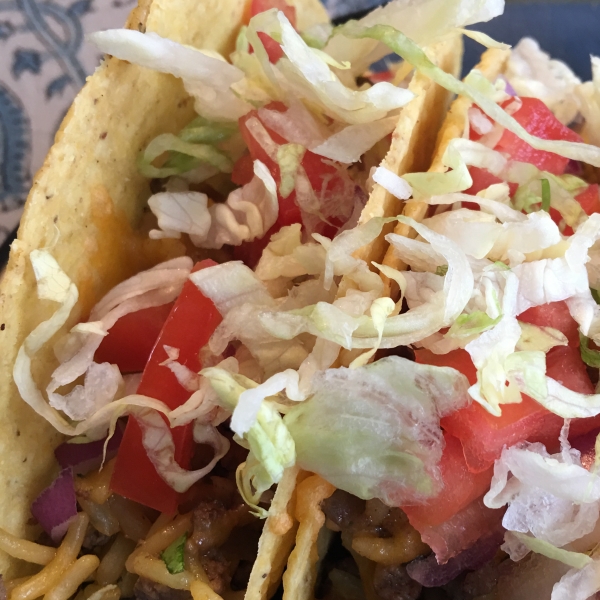 Mexican Rice & Beef Tacos