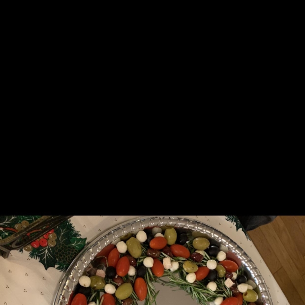 Festive Olive and Cheese Appetizer