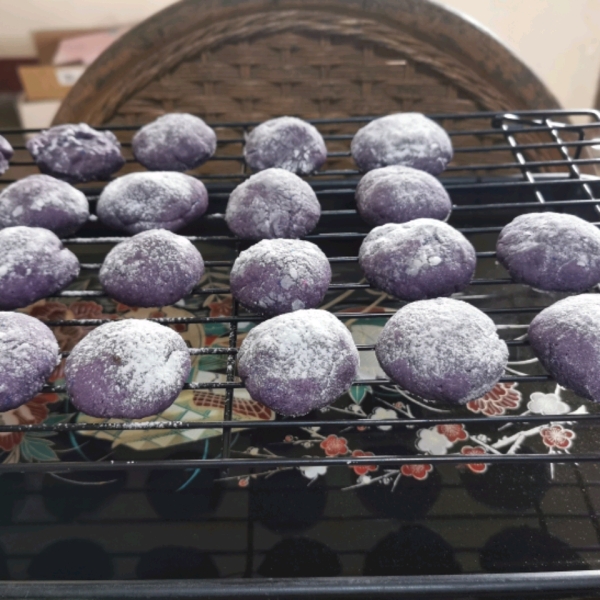 Easy and Delicious Purple Yam (Ube) Cookies