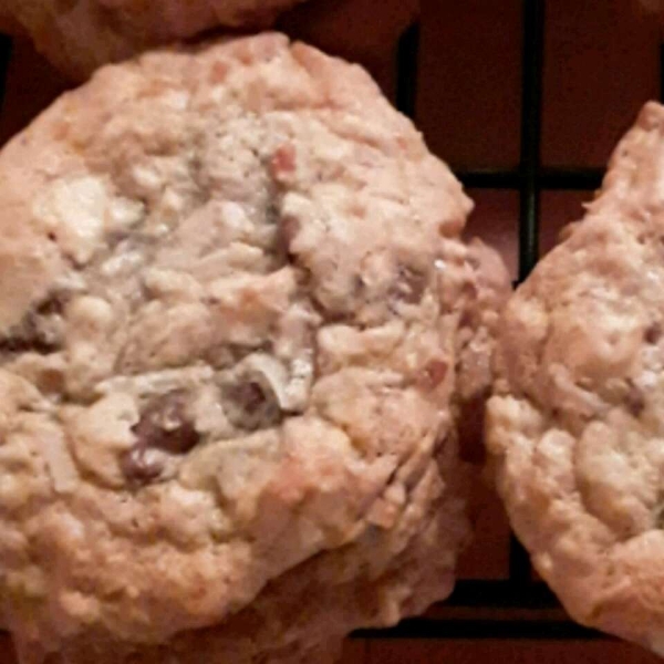 Almond Chocolate Coconut Cookies II