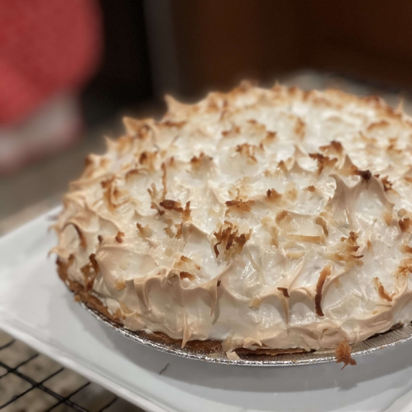 Coconut Cream Meringue Pie