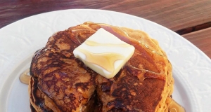 Butterscotch Pudding Pancakes