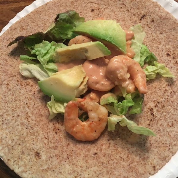 Shrimp and Avocado Wraps