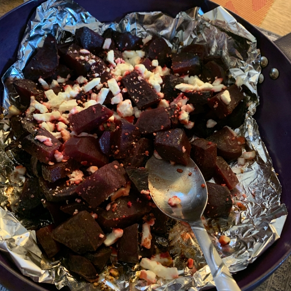 Grilled Beets with Feta