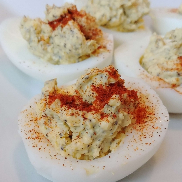 Ranch-Style Deviled Eggs
