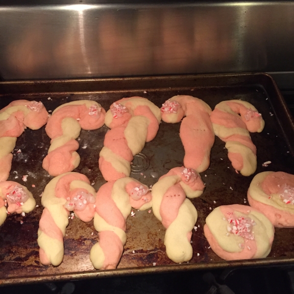 Candy Cane Cookies II