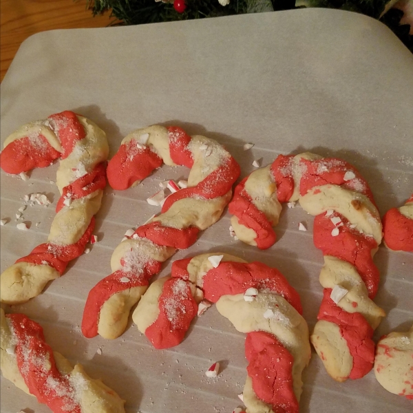 Candy Cane Cookies II
