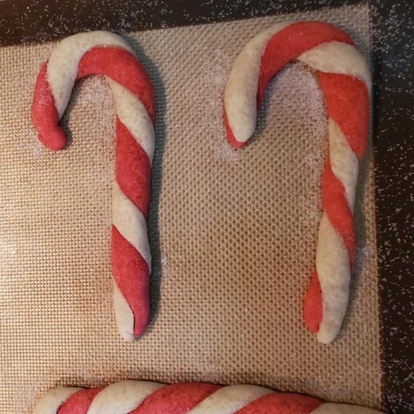Candy Cane Cookies II