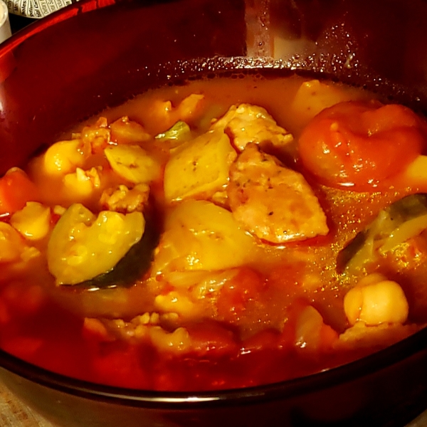 Spanish-Style Chicken Stew
