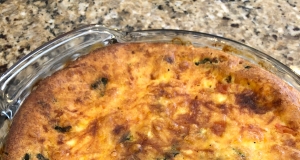 Easy Spinach Mushroom Quiche