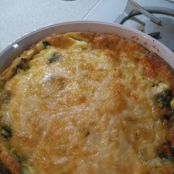 Easy Spinach Mushroom Quiche