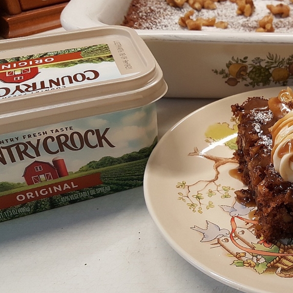 Martina McBride's Fresh Apple Cake with Homemade Caramel Sauce