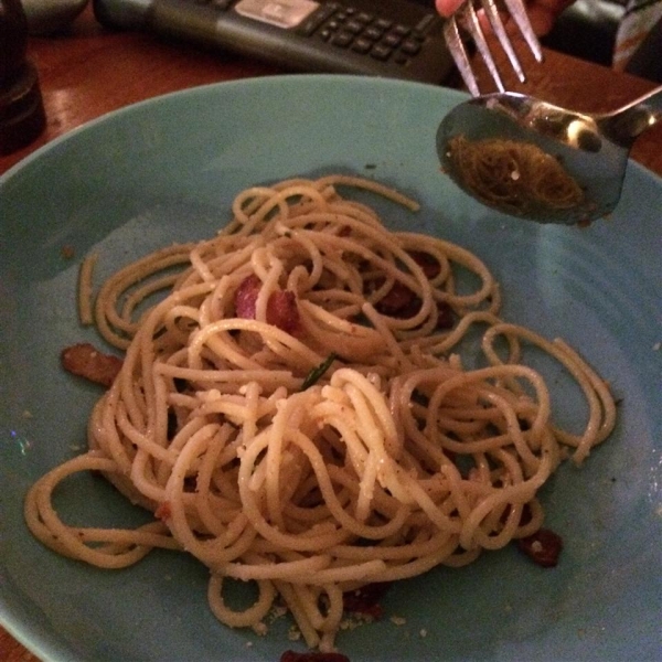 Bacon Spaghetti