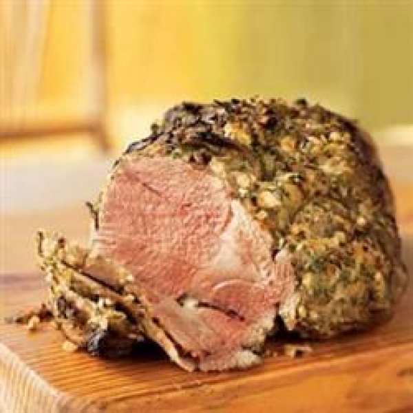 Roasted Greek Leg of Lamb