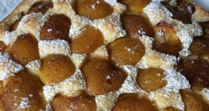 Plum Torte with Peeled Italian Plums