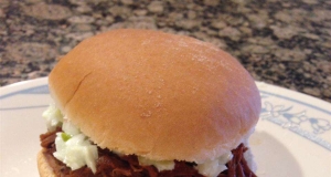 Mom's Shredded Elk Sandwiches