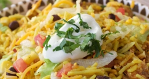 Chicken and Rice Taco Salad