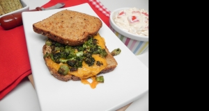 Grilled Broccoli and Cheese Sandwich