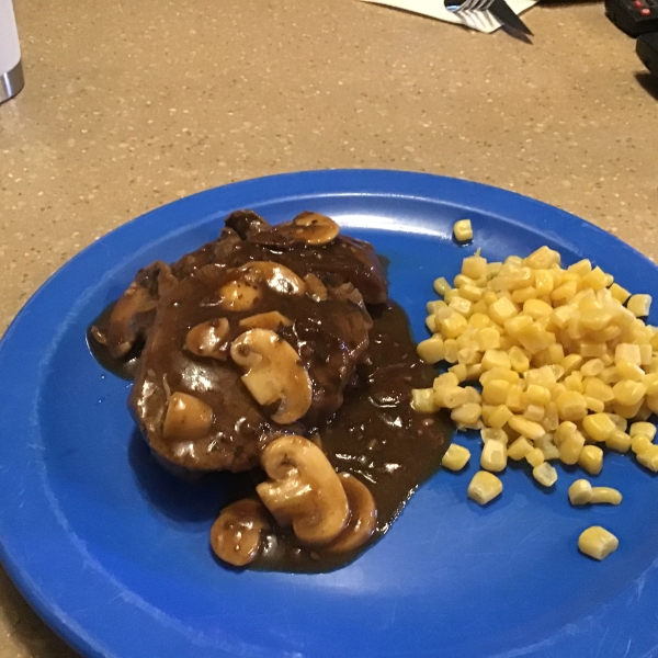 Beef Tenderloins with Mushroom-Garlic Sauce