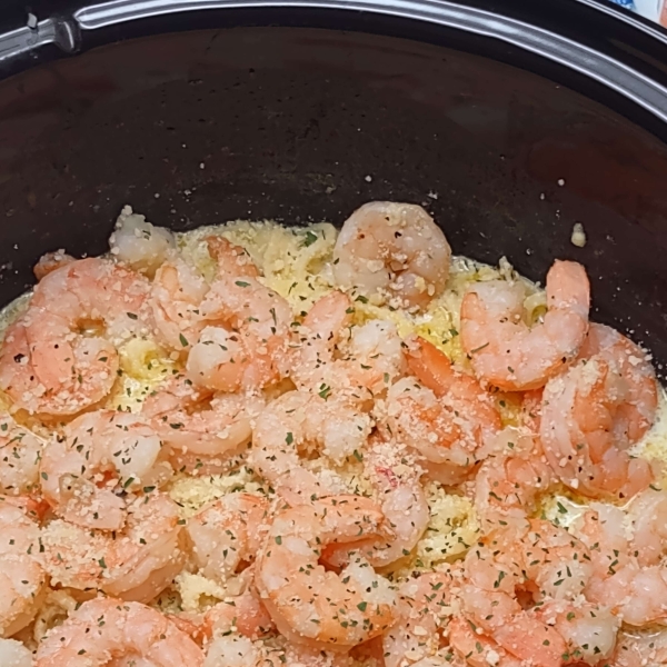 Creamy Shrimp Scampi with Half-and-Half