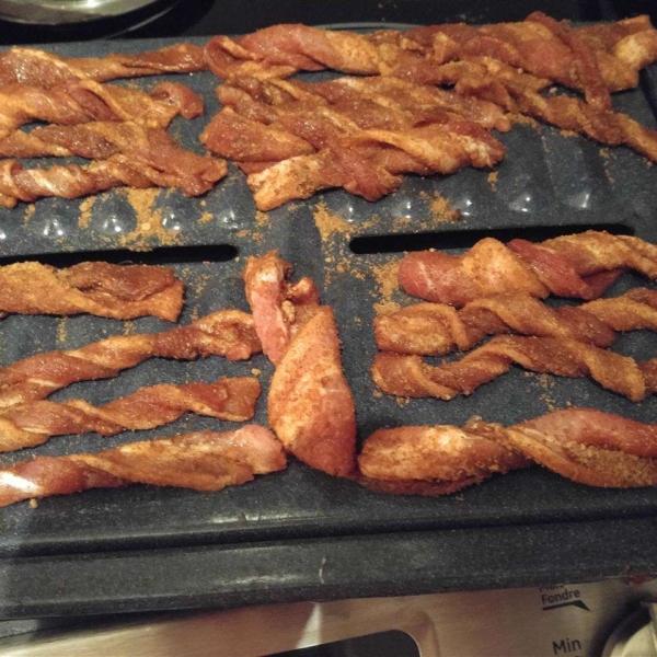 Spiced Bacon Twists