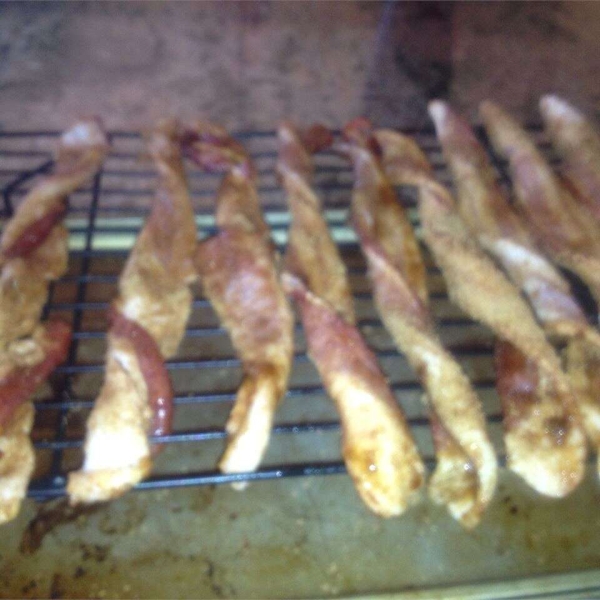 Spiced Bacon Twists