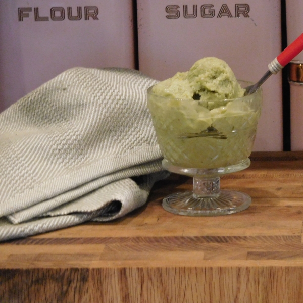 Vegan Avocado-Coconut Milk Ice Cream