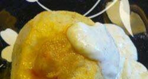Baked Apples with Marzipan and Orange
