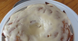 Autumn Apple Blender Cake