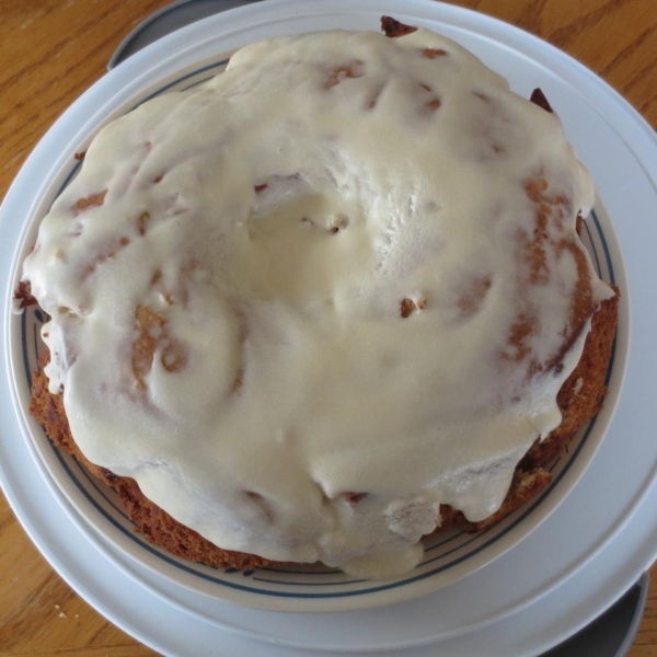 Autumn Apple Blender Cake