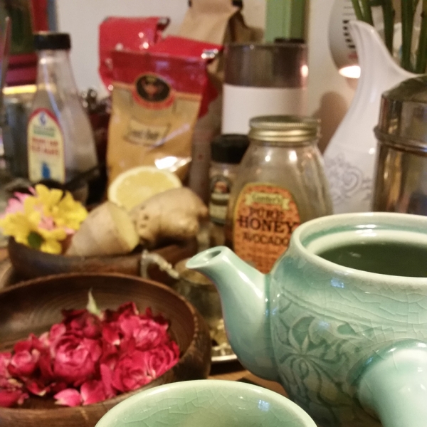 Tart Rose and Ginger Tea