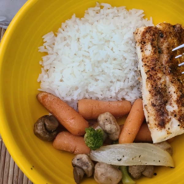 Simple Broiled Haddock