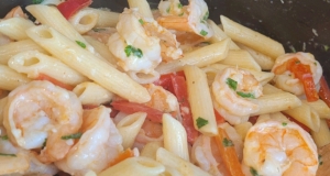 Easy Lemon-Shrimp Pasta