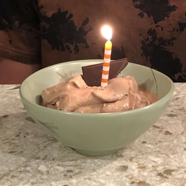 Dark Chocolate and Cinnamon Frozen Custard