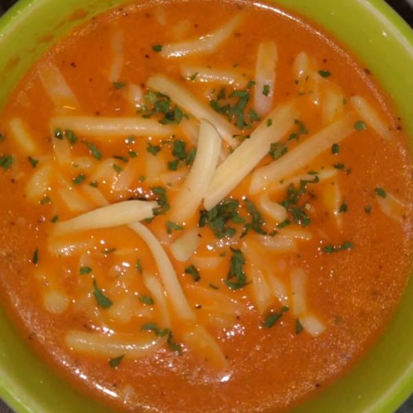 Tomato-Gouda Bisque