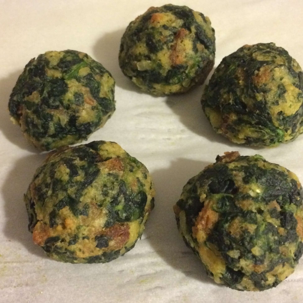 Parmesan Spinach Balls