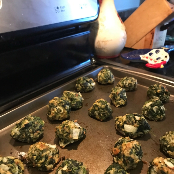 Parmesan Spinach Balls