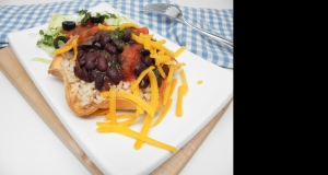 Mojo-Style Black Bean and Rice Bowl
