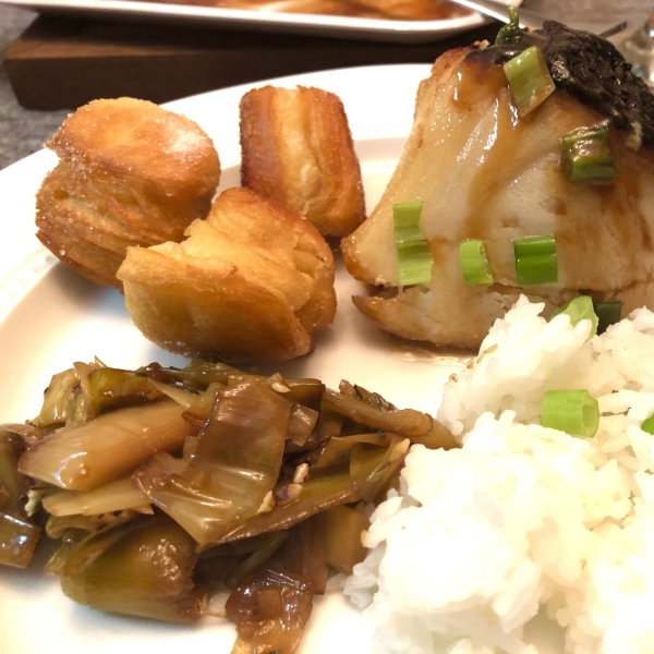 Miso and Soy Chilean Sea Bass