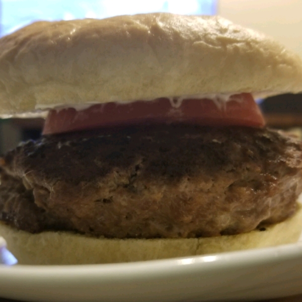 Stuffed Bison Burgers with Caramelized Figs and Shallots