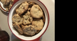 Giant Crisp Chocolate Chip Cookies