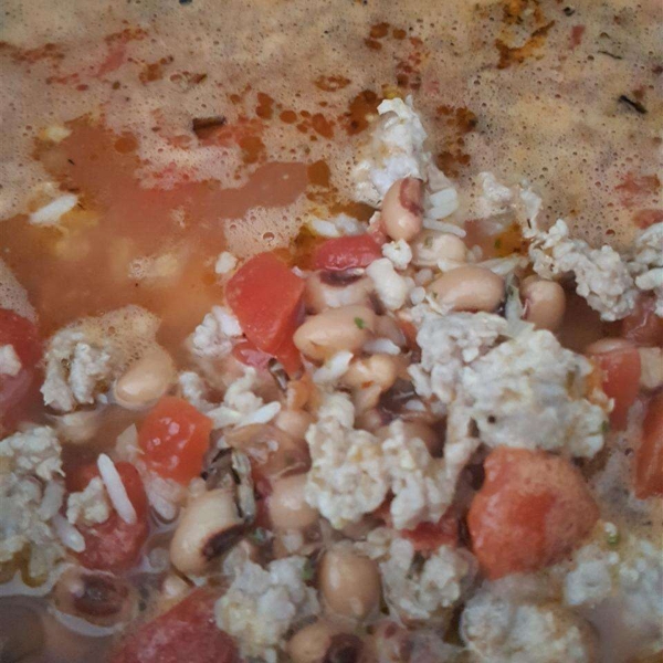 Quick Hoppin' John Soup