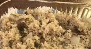 Baked Mushroom Rice