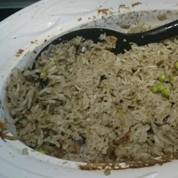 Baked Mushroom Rice