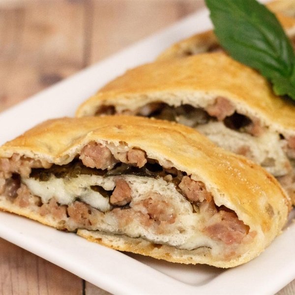 Homemade Spinach Pizza Rolls
