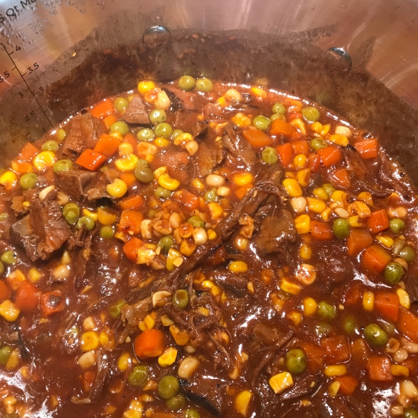 Leftover Roast Brunswick Stew