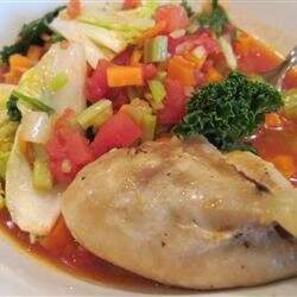 Chicken and Vegetables Soup