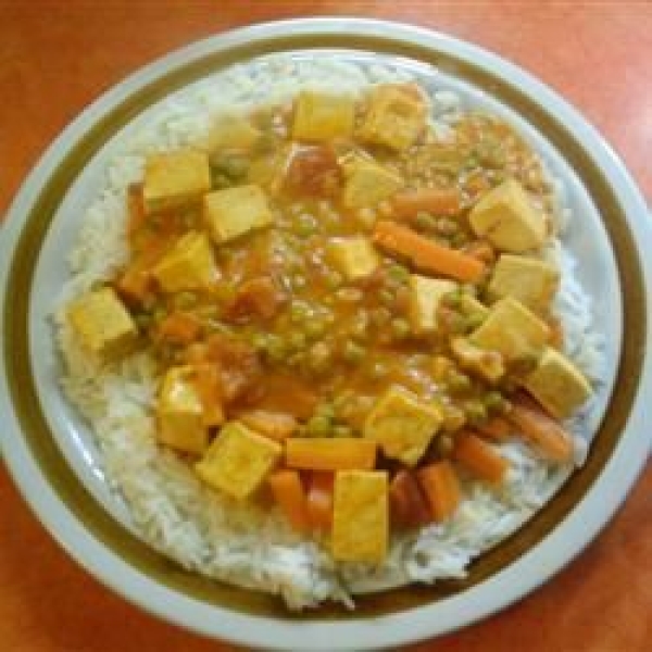 Coconut Tofu Keema