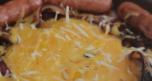Egg and Hash Brown Pie